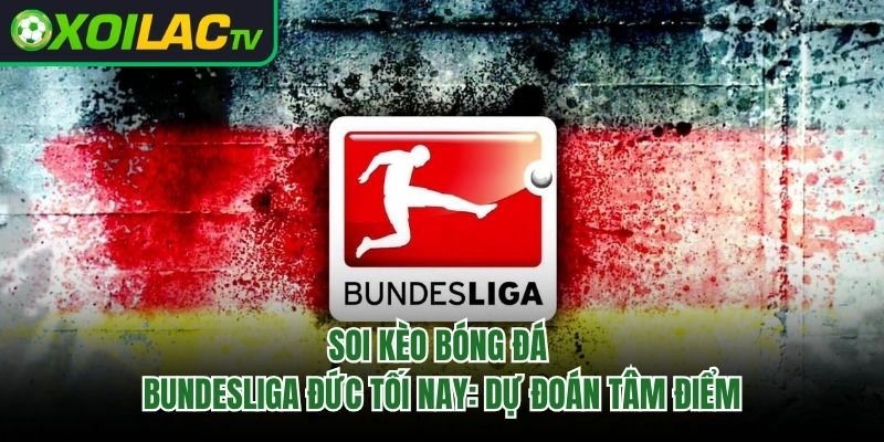 Soi Kèo Bóng Đá Bundesliga Đức Tối Nay: Dự Đoán Tâm Điểm 