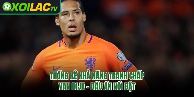 Thống Kê Khả Năng Tranh Chấp Van Dijk - Dấu Ấn Nổi Bật 